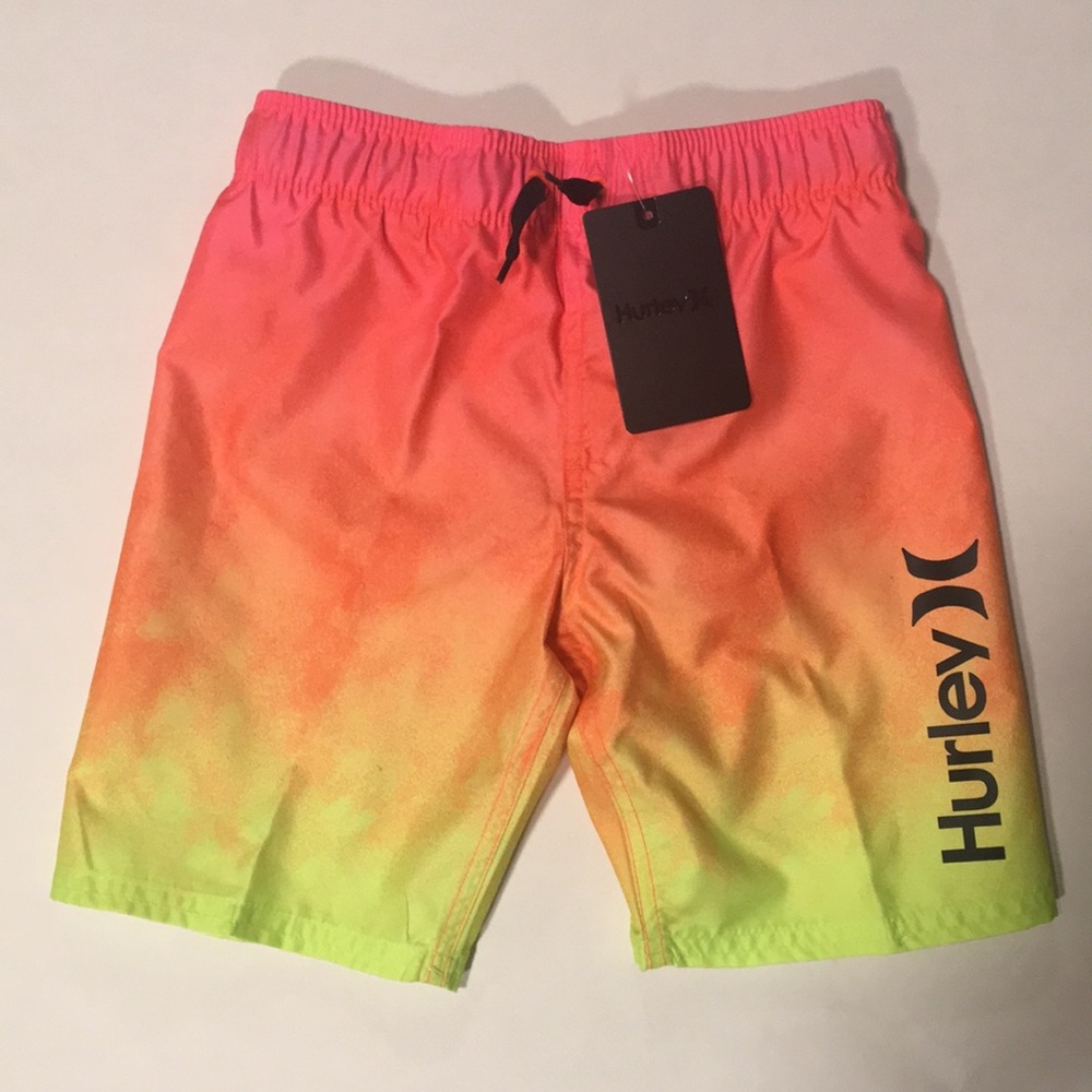 Hurley boys size 5 surf shorts ! BRAND NEW
